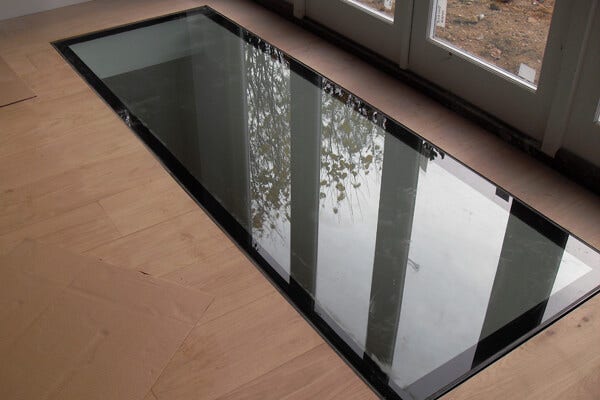 internal walk on rooflight